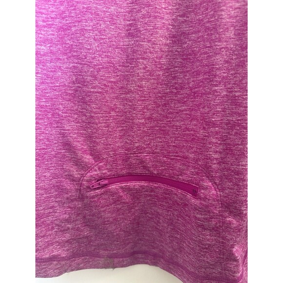 Women's Pink Fila XL Long Sleeve Workout Top With Hood Reflective Running - Picture 6 of 6